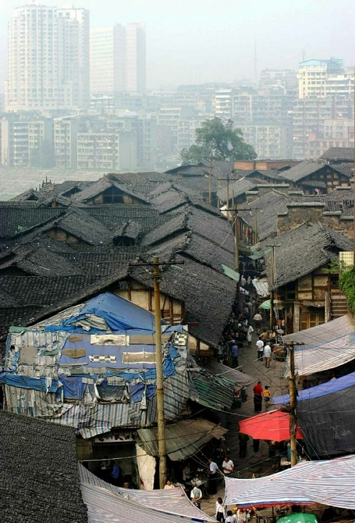 都市老街 摄影 内江百姓