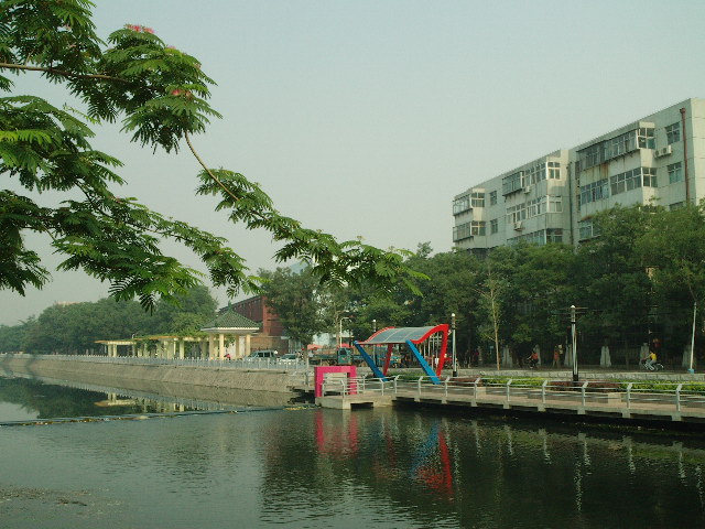 城市风光系列--邯郸的沁河 摄影 东方剑