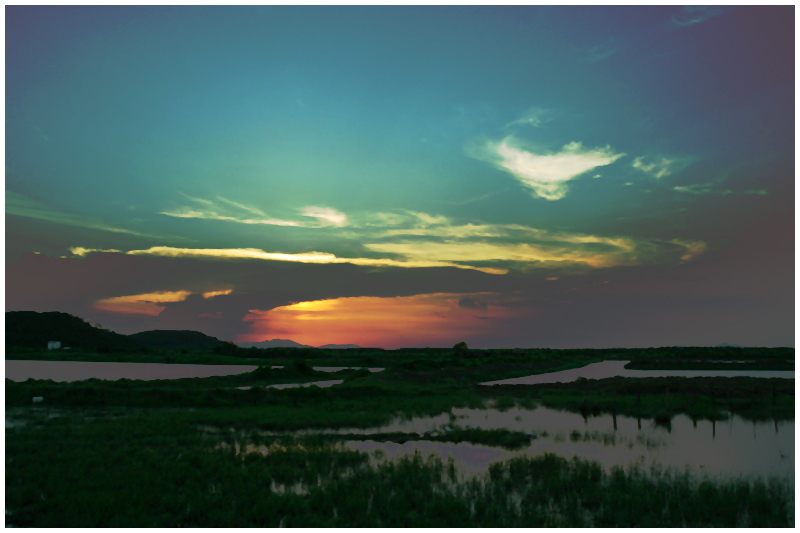 浪漫珠海——淇澳——夕阳 摄影 阿丹