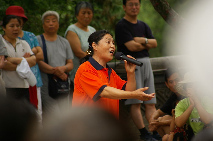 社区演唱会 摄影 老头晕