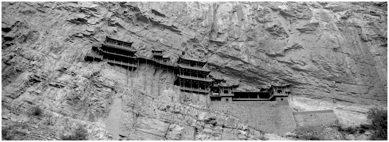 北岳恒山悬空寺 摄影 大毛毛虫