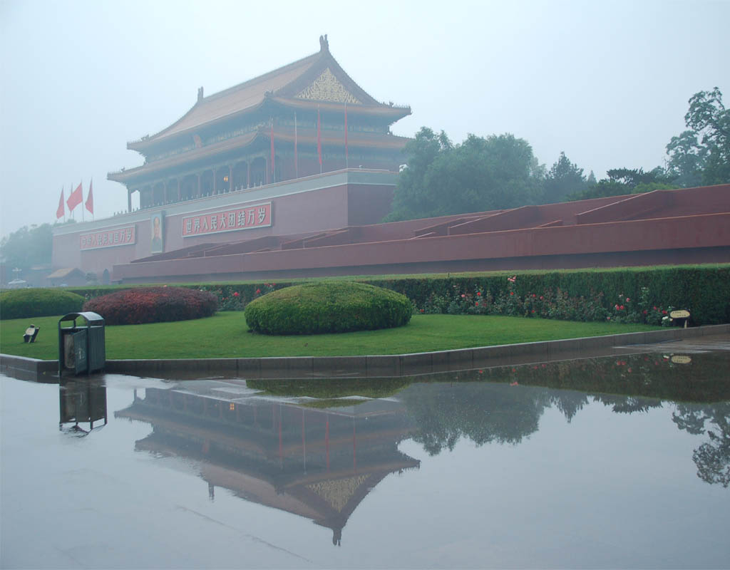 雨映天安门 摄影 xiaoyili