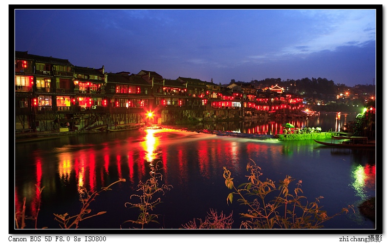 沱江夜景 摄影 zhichang