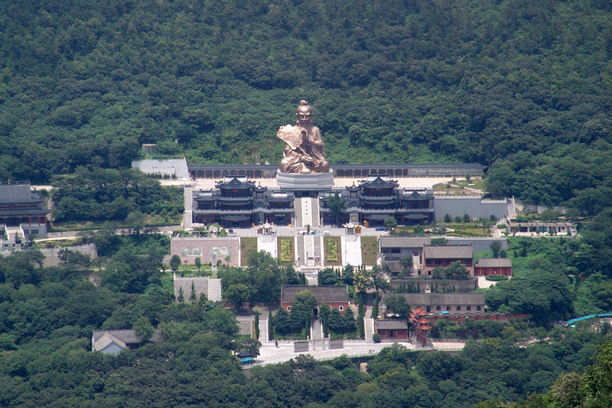 万福宫老子塑像 摄影 sheng047