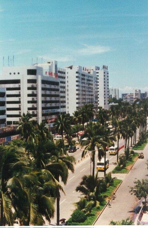 海島城市 摄影 面粉