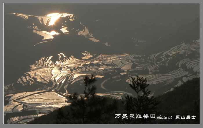 龙胜梯田 摄影 黑山居士