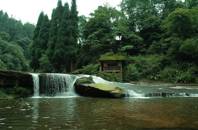 幽幽小磨房,潺潺山溪水 摄影 来去