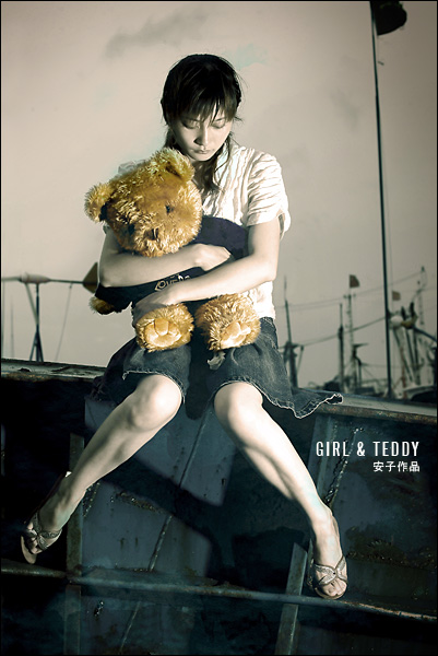 女孩与抱抱熊 GIRL&TEDDY(0718) 摄影 ntaz