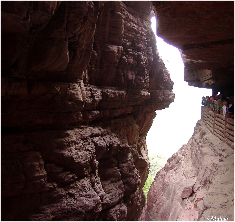 4.红石峡·一线天 摄影 马里奥MALIAO