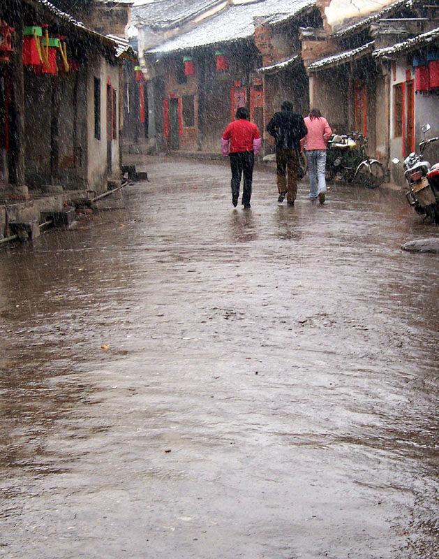 古城春雨 摄影 秦楚隐者