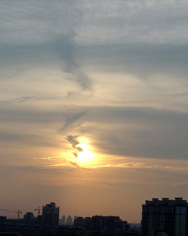 龙卷风来袭 摄影 透明空白