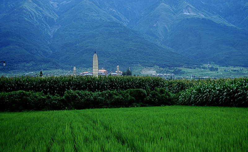 大理崇圣寺三塔 摄影 巴山夜雨