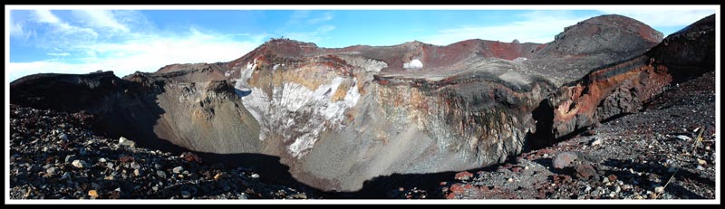 火山口全景（这是一个著名的火山的火山口） 摄影 mAdMan