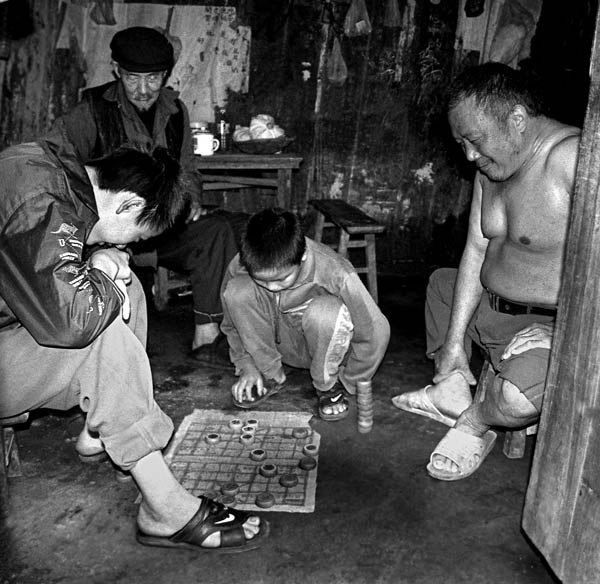 棋乐融融 摄影 唐友