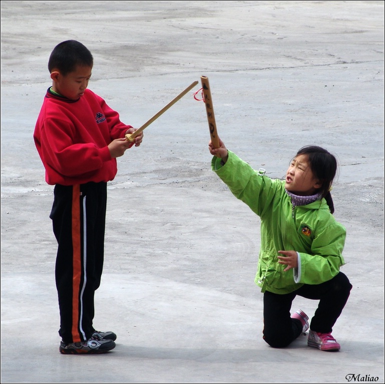 1.云台山景点外围·红男绿女 摄影 马里奥MALIAO