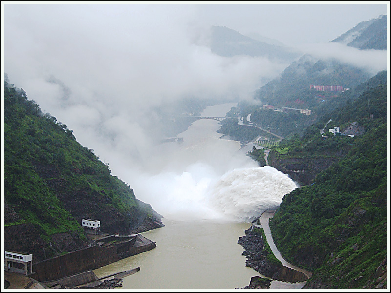 二滩水电站美景 摄影 风中彩铃