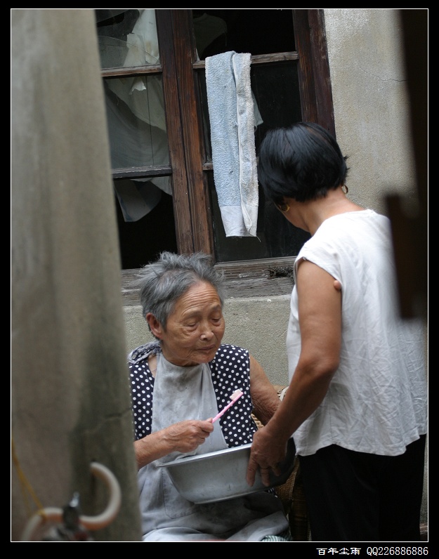 孝心 摄影 百年尘雨