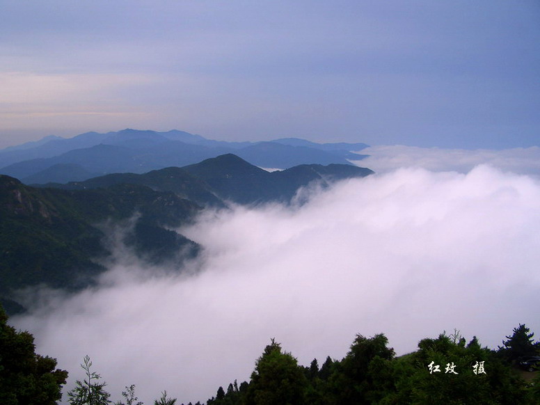 衡山云海 摄影 红玫