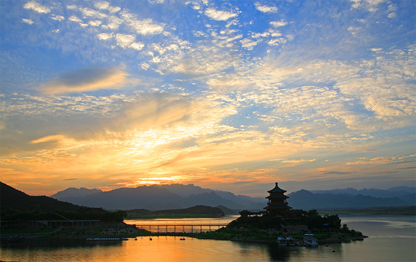 夕照 摄影 蒙古云南