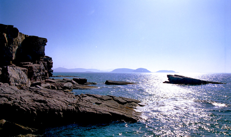 长岛的海和石 摄影 水晶儿