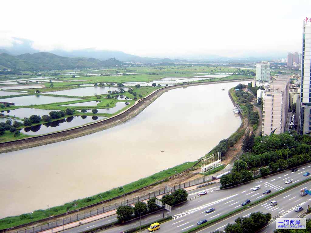 一河两岸 摄影 香港田园