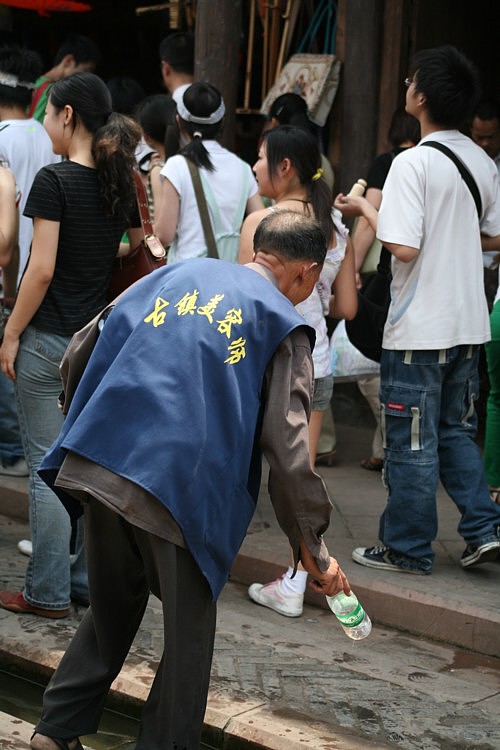 古镇美容师 摄影 海波湛蓝