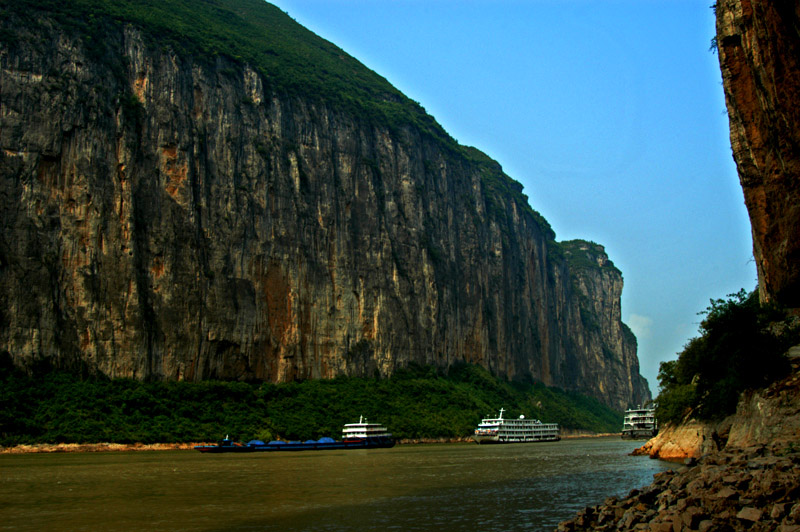 峡江风光 摄影 可怜虎