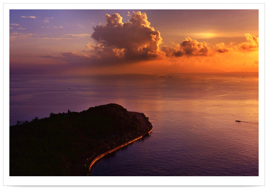 太阳与海 摄影 海风轻轻地吹