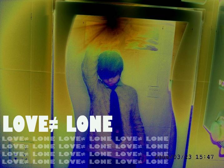 LOVE≠ LONE 摄影 天水碧