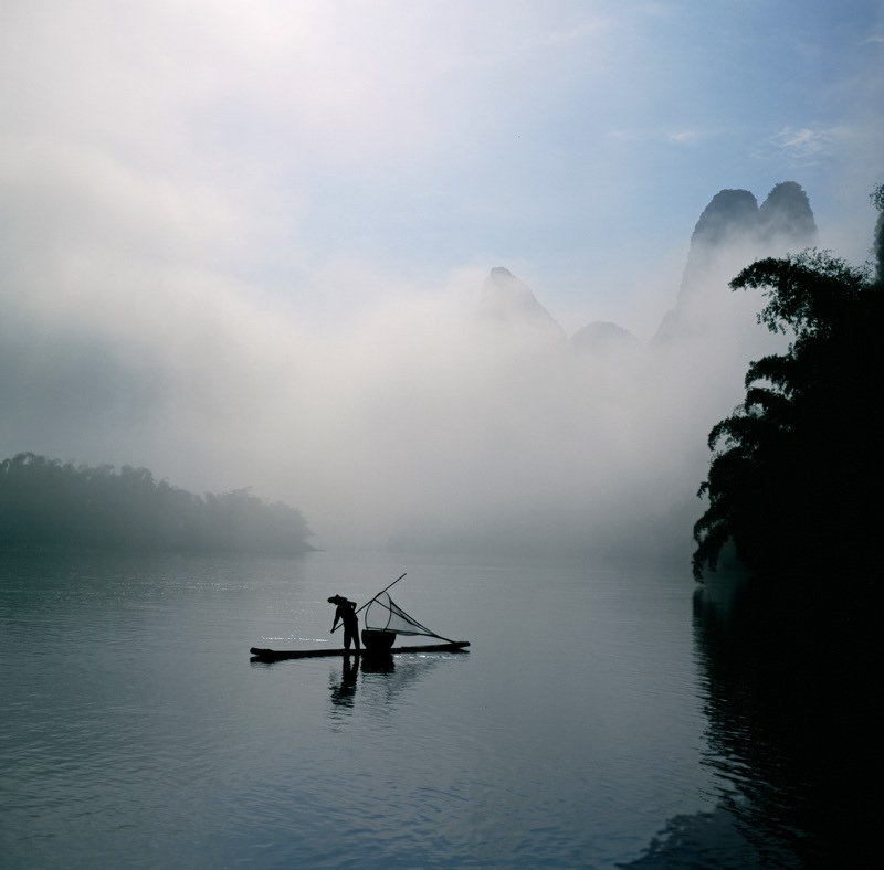 黄布倒影 摄影 阿民zhou