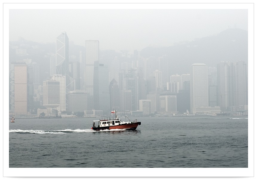 香港维多利亚港 摄影 海风轻轻地吹