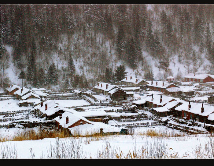 梦里雪乡（组照三） 摄影 听风听雨