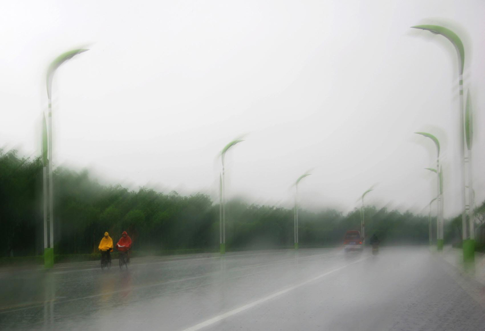 雨中即景 摄影 木人空间