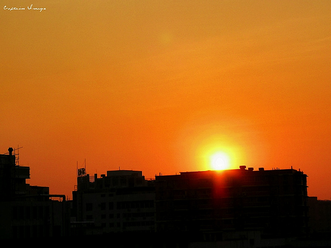 夏日夕阳 摄影 金钩船长