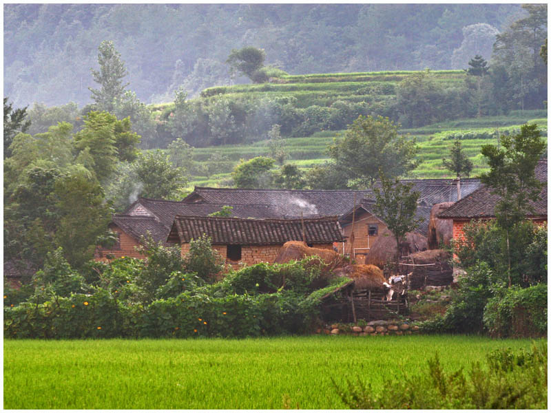 大别山里的小山村 摄影 MDHai