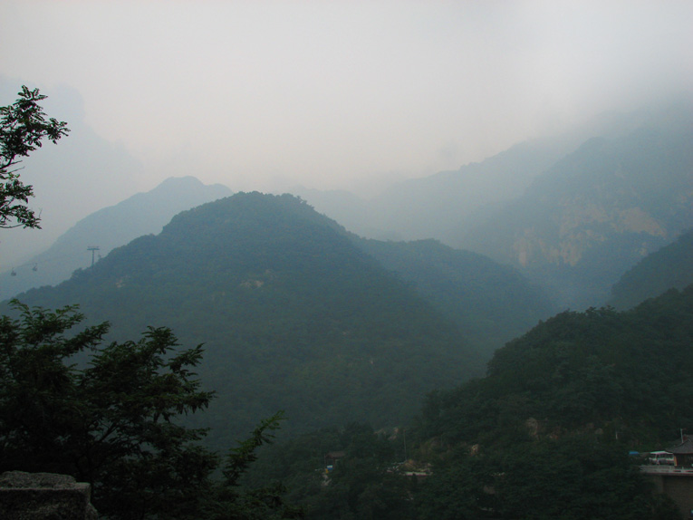 雨中登泰山之一 摄影 冬眠的鱼