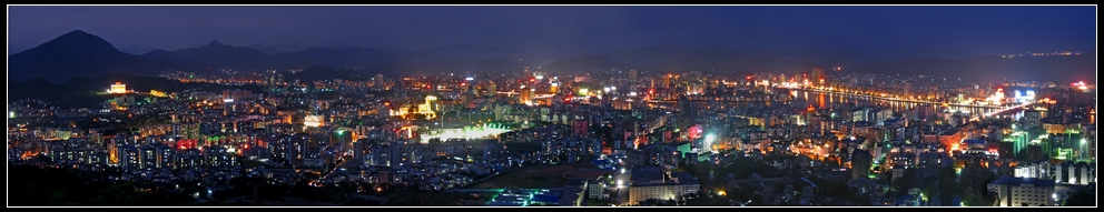 山城（韶关）夜景 摄影 风平浪静