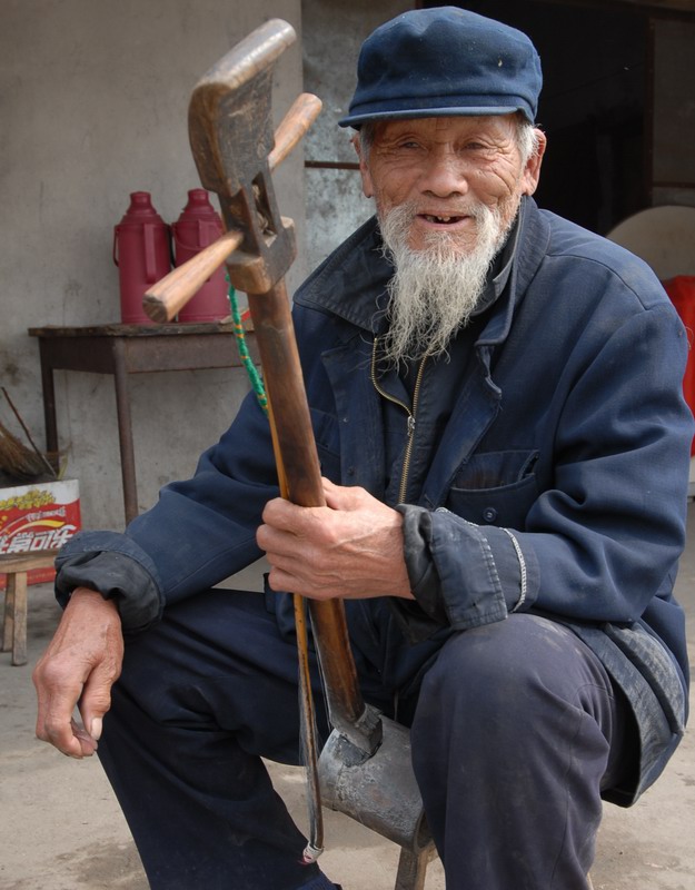 卖艺老人 摄影 青龙居士