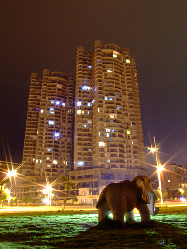 夜景 摄影 王立新