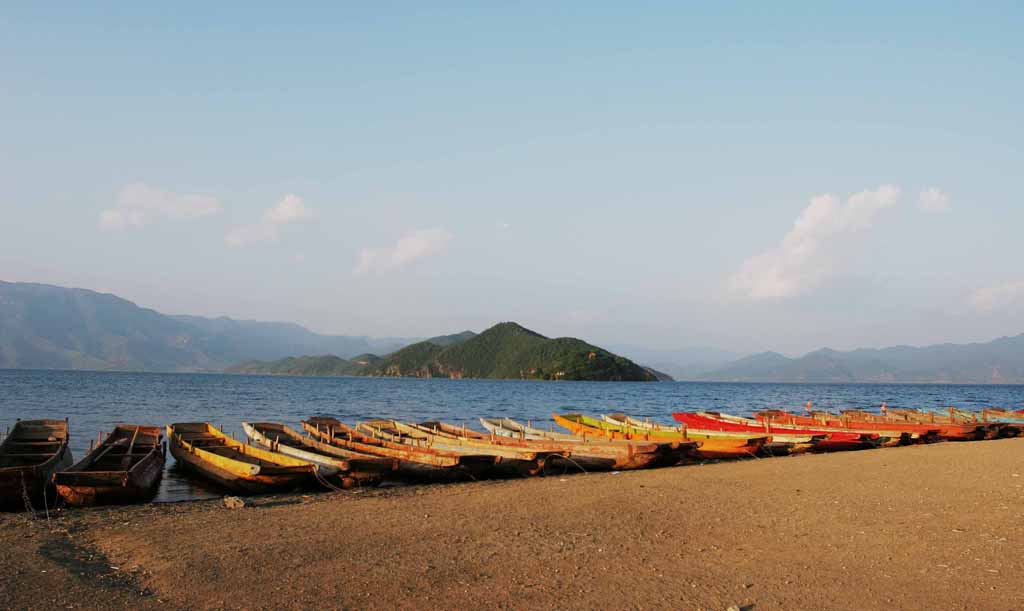 泸沽湖码头 摄影 阿易