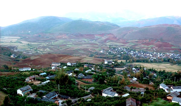 大山里的小山村 摄影 大笨鱼