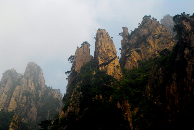 险峰悬梯 摄影 辛巴达