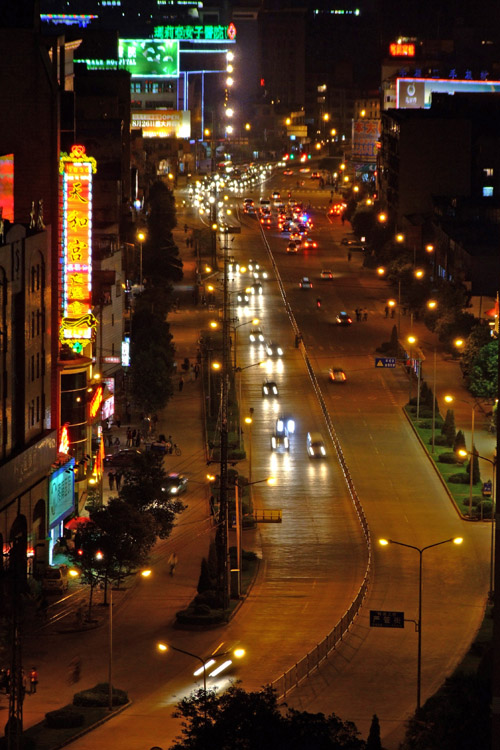 昆明市夜景 摄影 步平