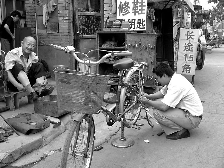 游走在北京的胡同（组照之四） 摄影 山林虎啸