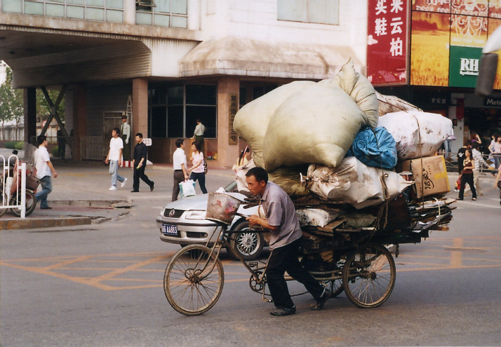 ＂拾荒者＂ 摄影 枯藤