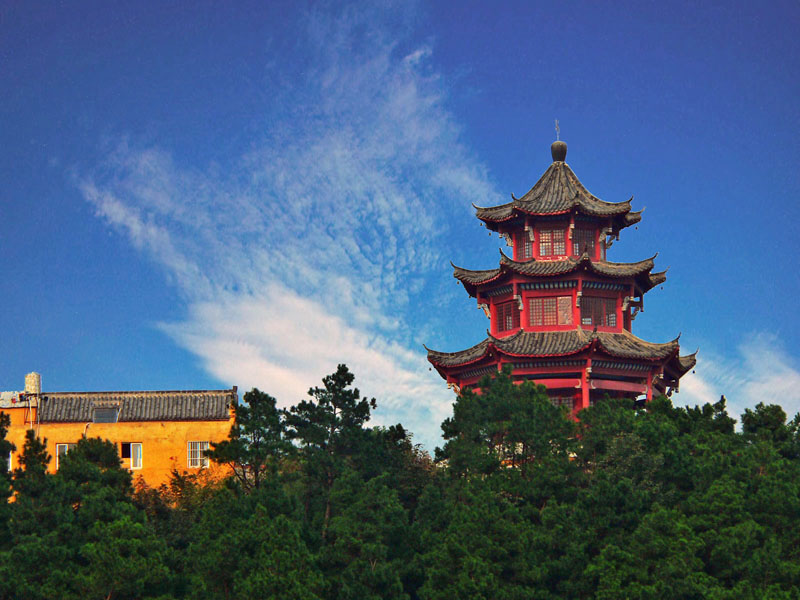 《深山寺院》 摄影 江淮游子