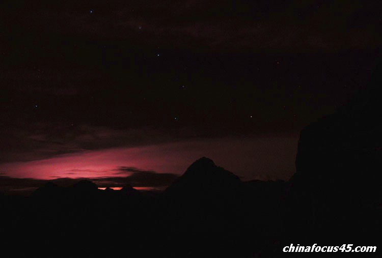 夜光 摄影 山中客