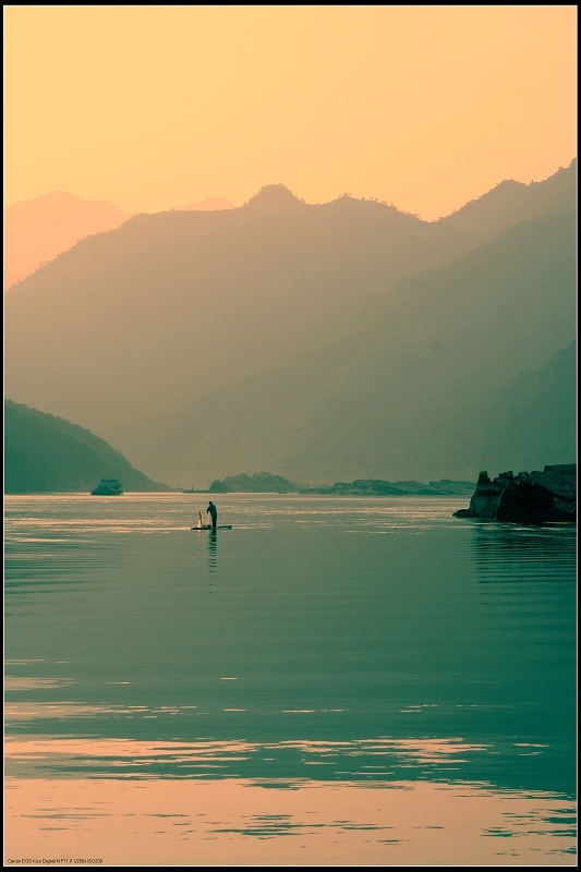 藤峡夕照 摄影 茶言观色