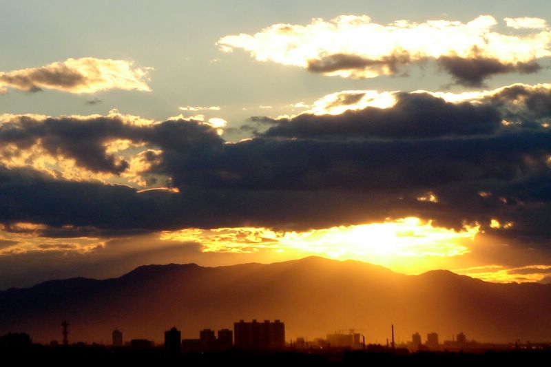 城市光影--------夕阳下 摄影 阿迪