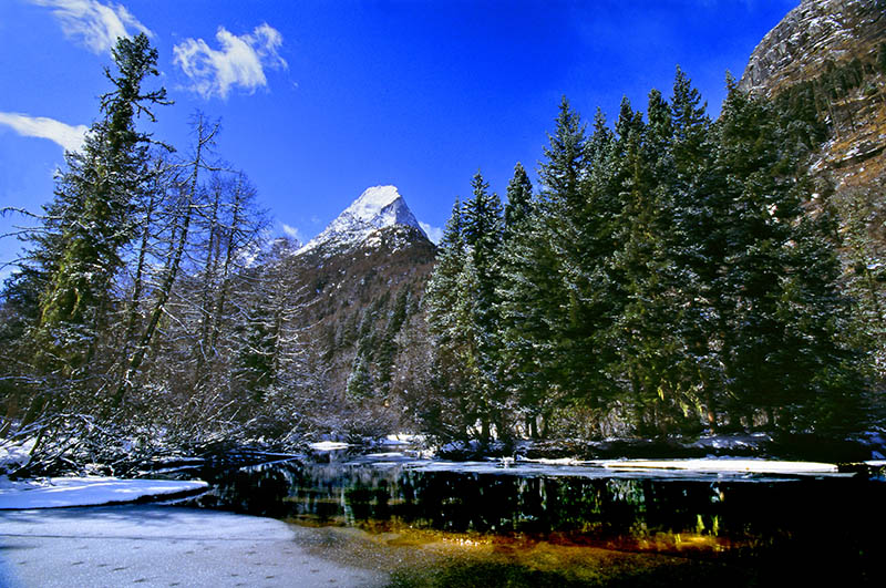 雪山.海子 摄影 四季藏香